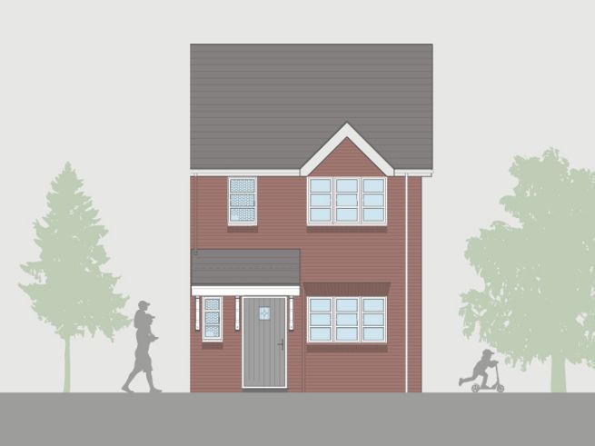 3 bedroom house - artist's impression subject to change